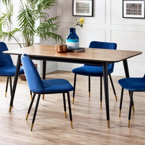 Findlay 6 Seater Rectangular Dining Table- Beech Wood