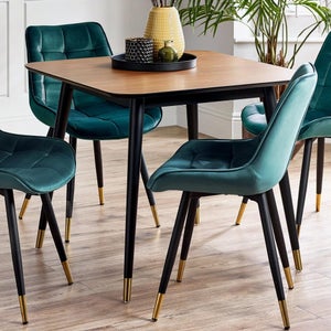 Findlay 4 Seater Square Dining Table- Beech Wood