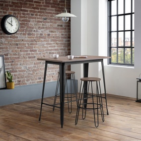 Grafton Bar Table with 2 Dalston Stools