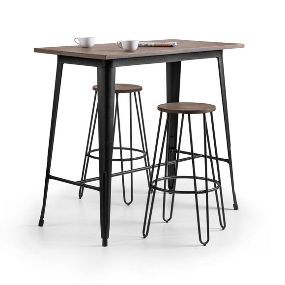 dunelm bar table and stools