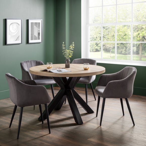 Dunelm dining 2024 chairs grey