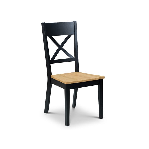 Hockley Set of 2 Dining Chairs Black