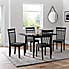 Rufford Square Dining Table Black