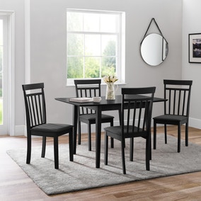Rufford Dining Table with 4 Coast Chairs