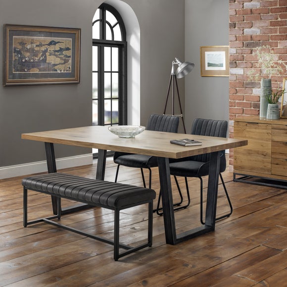 Dunelm dining outlet table and bench