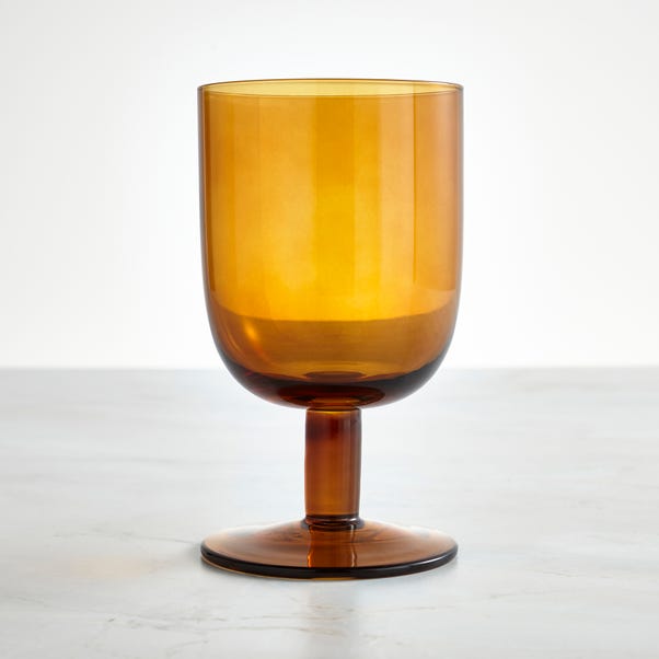 Amber Wine Glass image 1 of 6