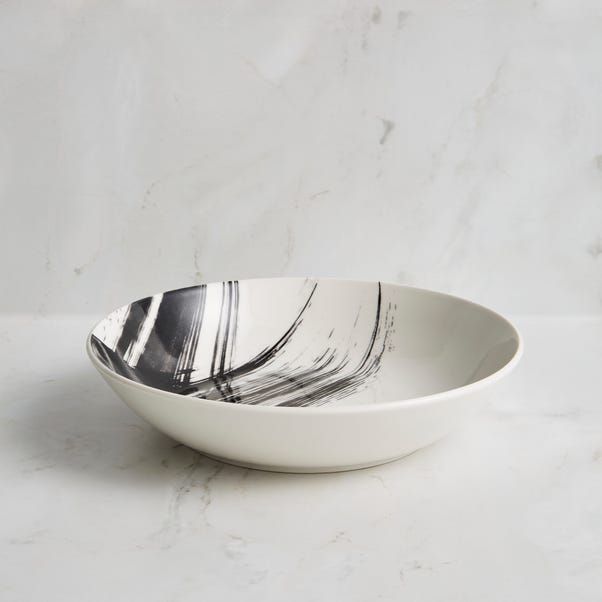 Abstract Brushstroke Pasta Bowl image 1 of 4