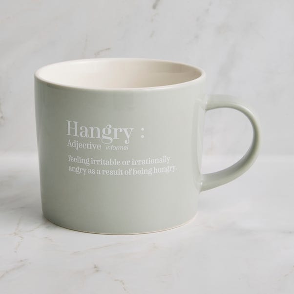 Grey Hangry Mug image 1 of 2
