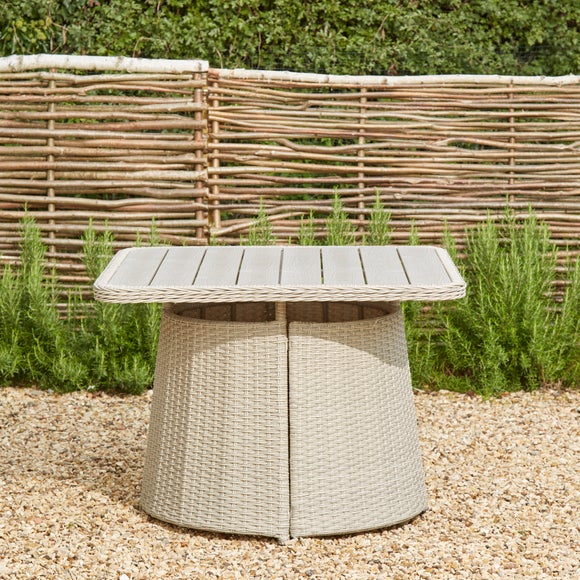Churchgate Rattan Corner Sofa Set Grey
