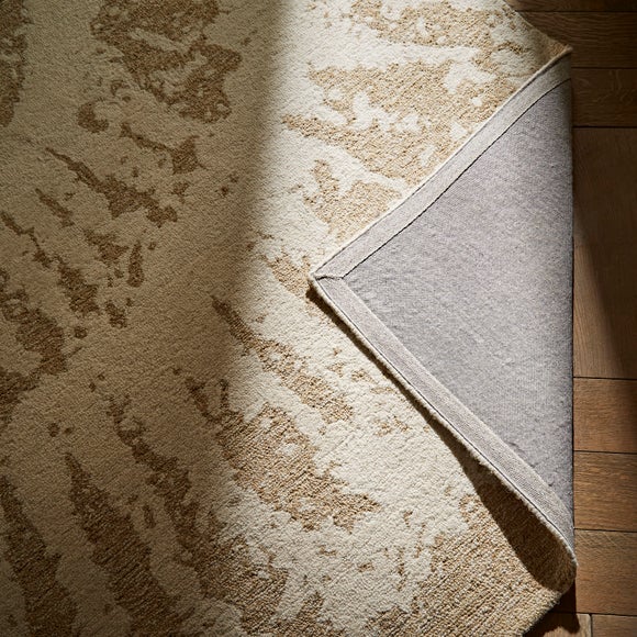 Ammonite Wool Jute Rug Dunelm