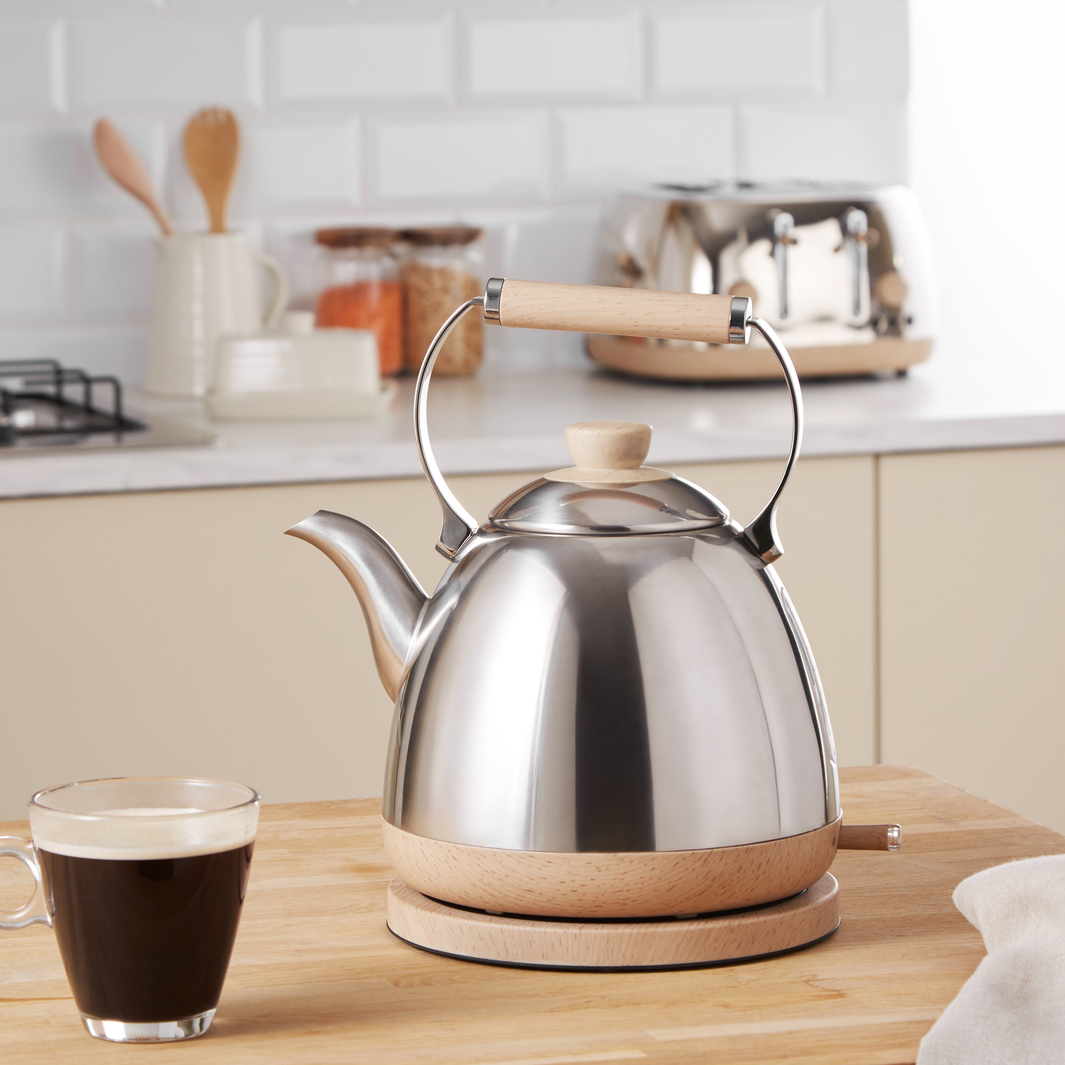 Churchgate Stainless Steel Kettle 1.7L