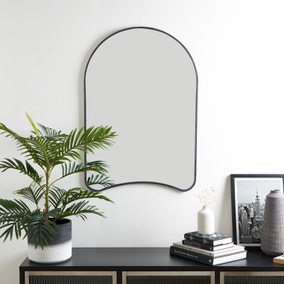 Double Arch Metal Mirror 60cm x 90cm