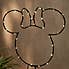 Disney Mickey Elements Path Lights Grey
