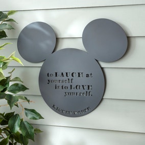 Disney Mickey Mouse Elements Metal Indoor Outdoor Wall Art