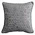 Gold Foil Printed Cushion Grey undefined