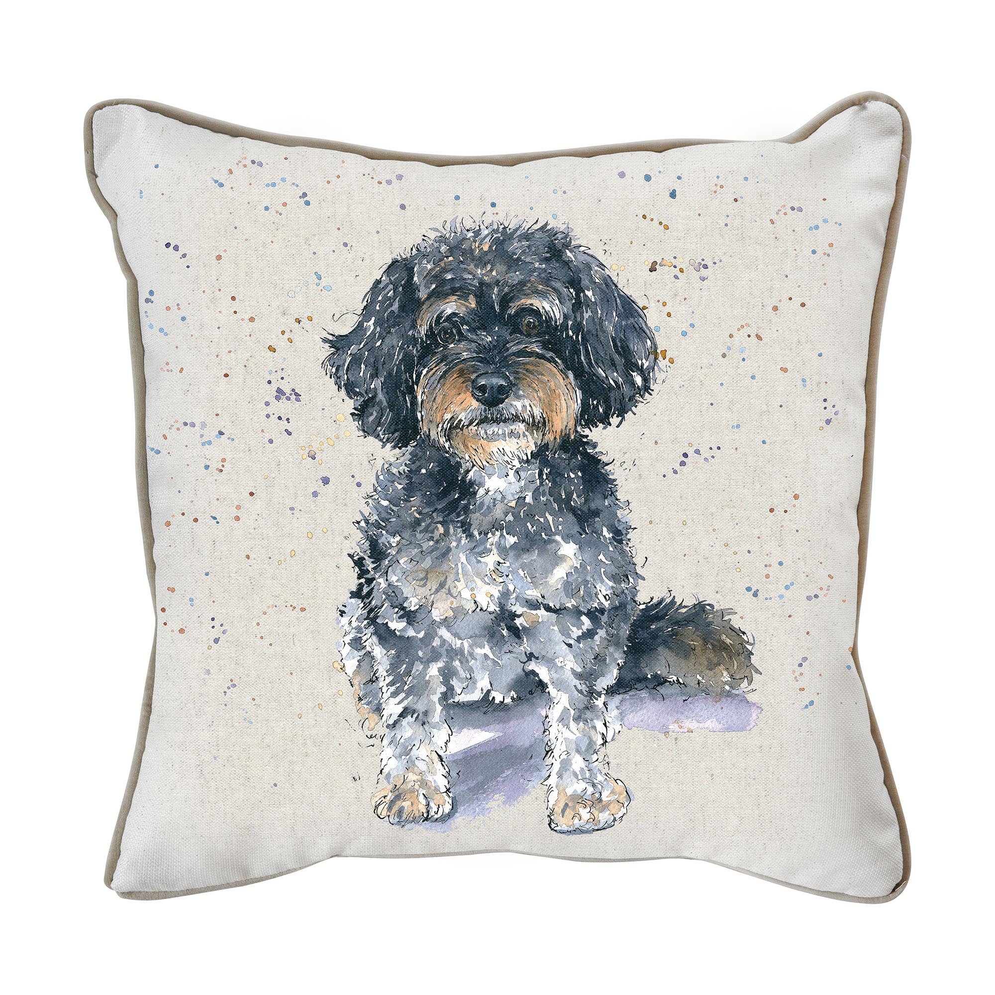 cavapoo cushion