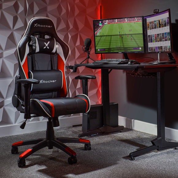 x rocker agility esports pc gaming chair