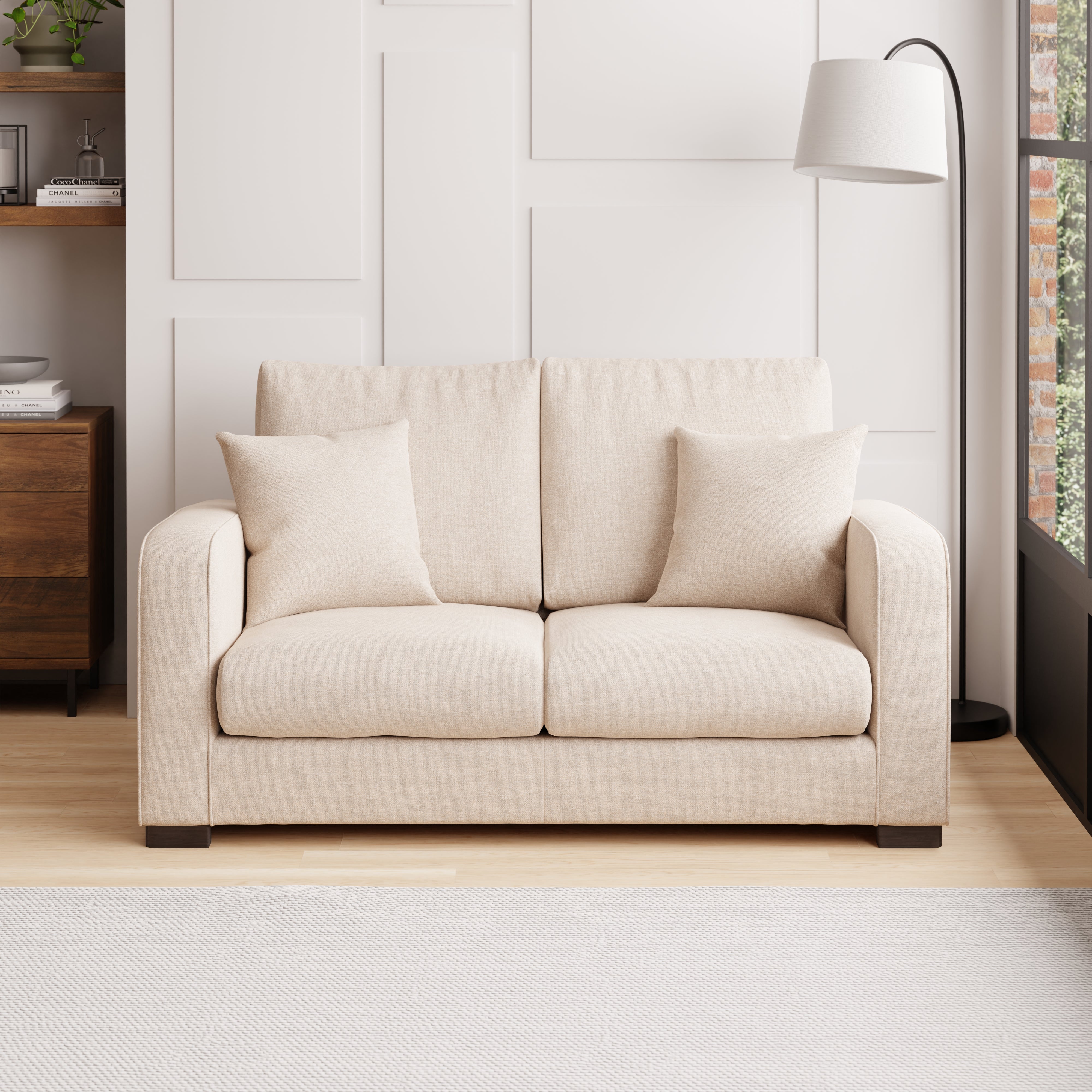 Carson Deep Sit Soft Texture 2 Seater Sofa