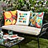 Elements Pack of 3 Outdoor Cushion Covers MultiColoured