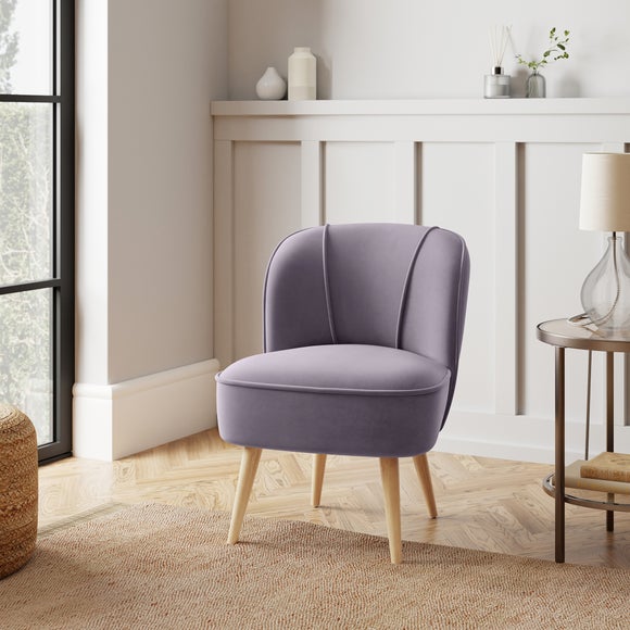 Navy velvet discount dressing table chair