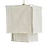 Paksha Loose Fabric Square Shade 30cm White