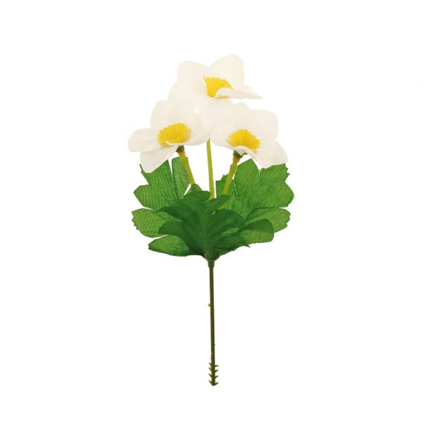 Artificial White Narcissi Pick image 1 of 1