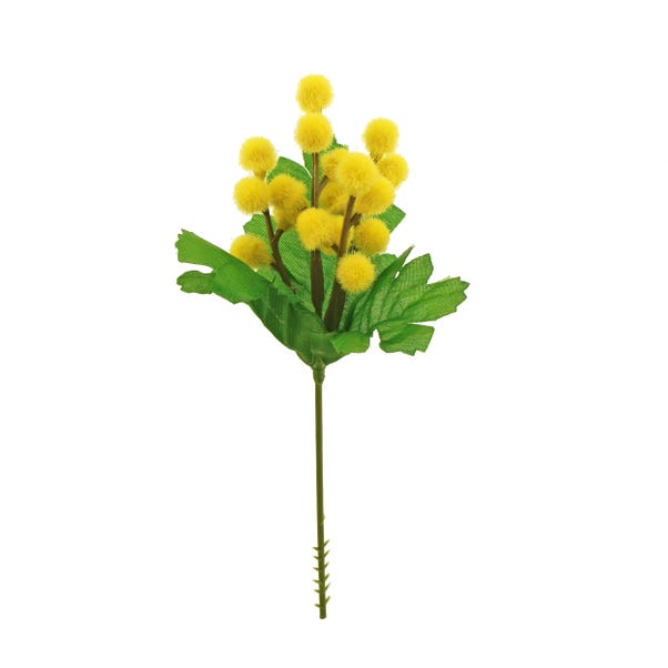 Artificial Yellow Mimosa Pick image 1 of 1