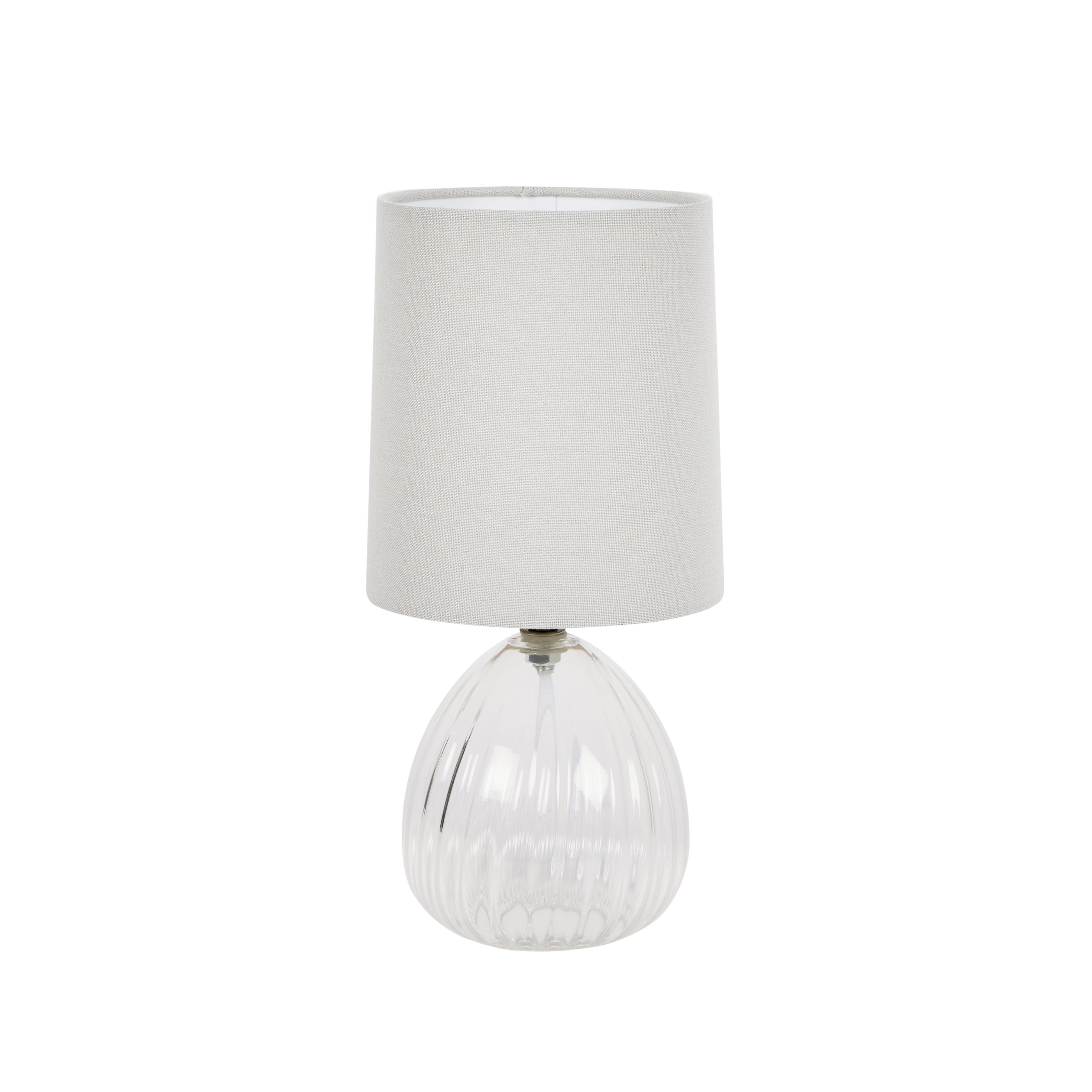 Cherie Glass Table Lamp Cream