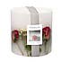Red Rose Scented Pillar Candle Red