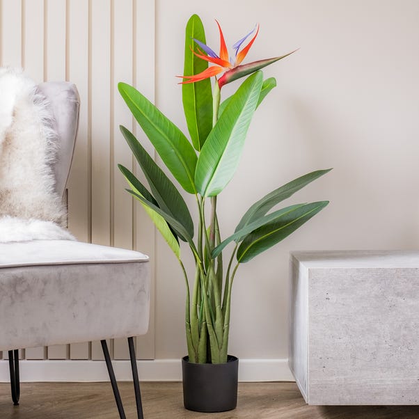 100cmÂ Bird of Paradise with Flower Green
