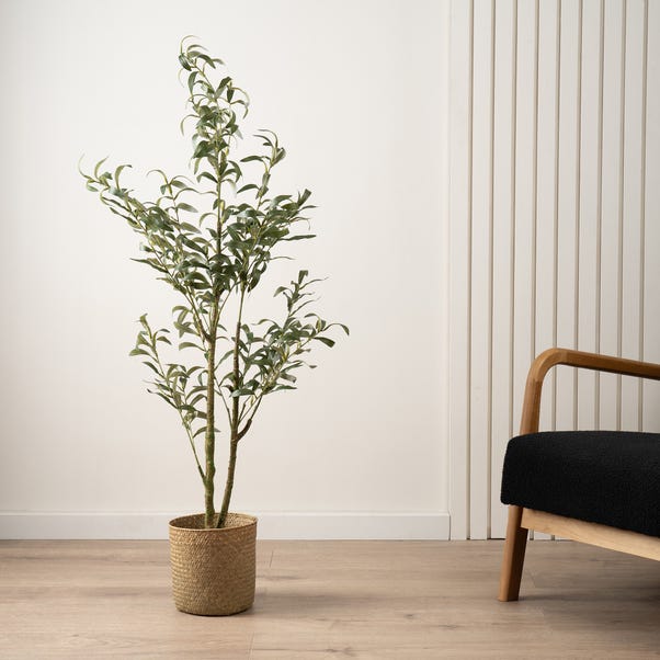 Artificial Slim Silhouette Olive Tree 130cm image 1 of 2