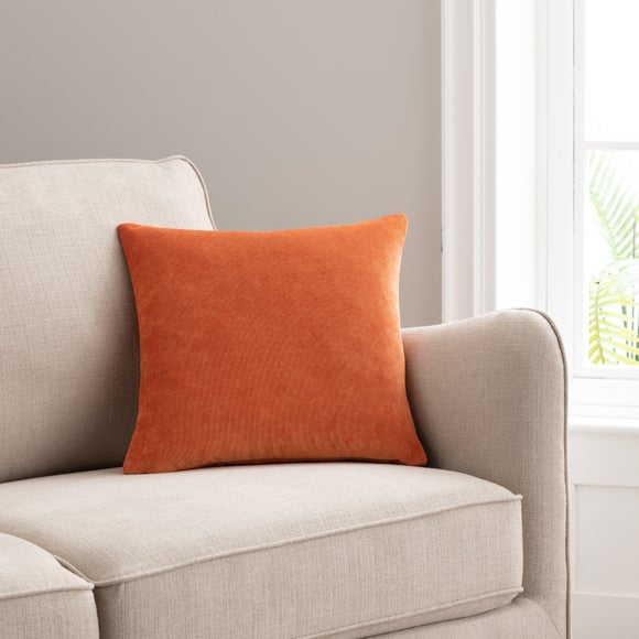 Burnt orange cushions store dunelm