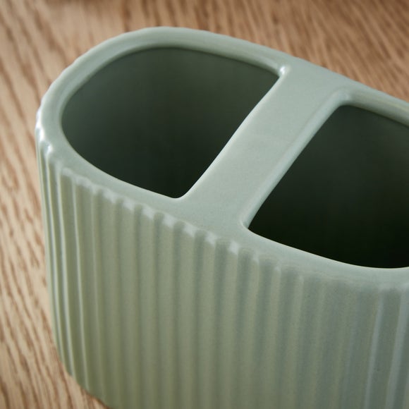 Ribbed Electric Toothbrush Holder Dunelm