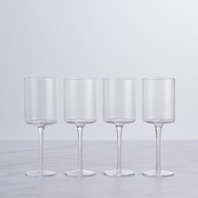 Set of 4 Montreal White Wine Glasses