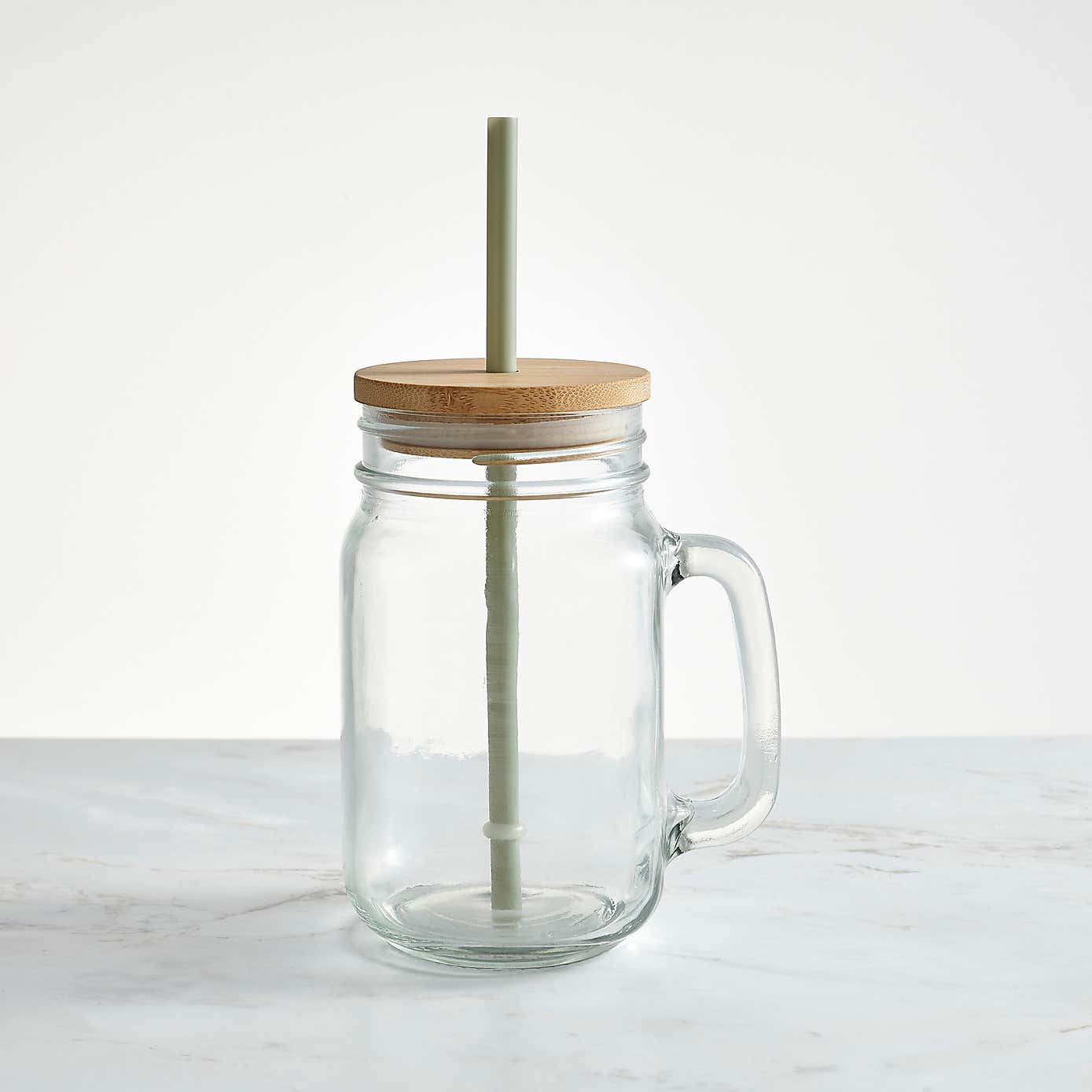 Mason Jar With Straw And Lid Dunelm mason-jar-with-straw-and-lid-dunelm