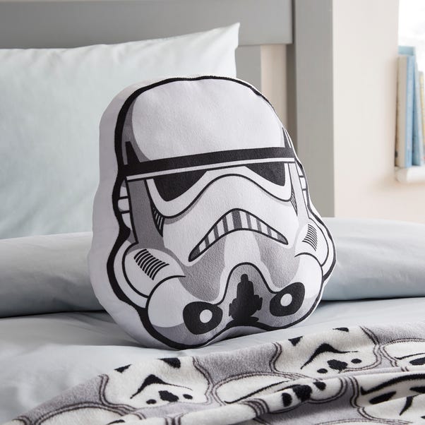Star Wars White Storm Trooper Cushion White