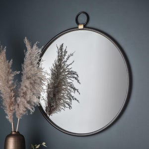 Cedar & Sage Orient Round Wall Mirror