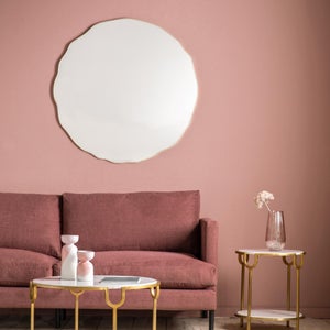 Cedar & Sage Brantley Round Wall Mirror