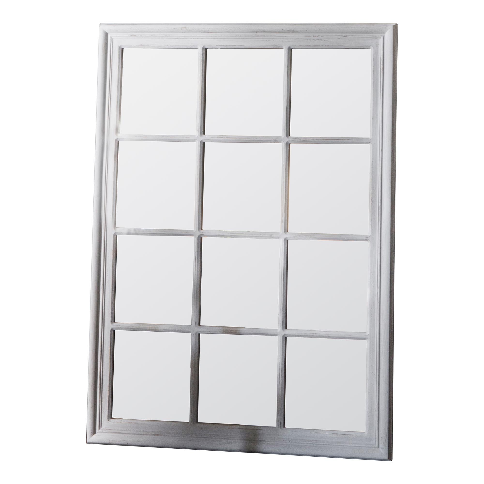 Lenox Wall Mirror 95x130cm White