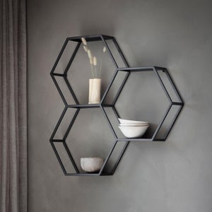 Cedar & Sage Hillston Metal Wall Storage Unit