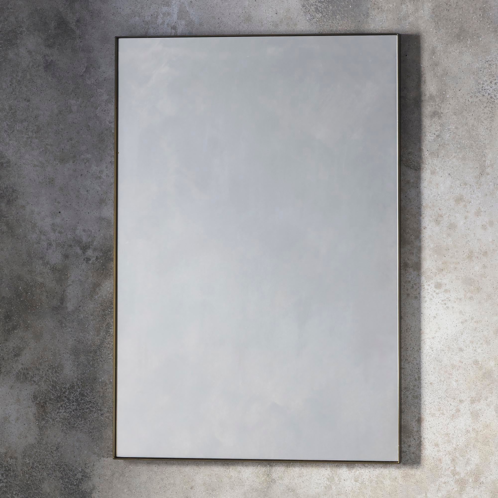 Huntly Free Standing Mirror 60x90cm Brown