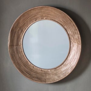 Cedar & Sage Kesh Round Wall Mirror