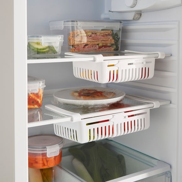 Under shelf shop fridge storage