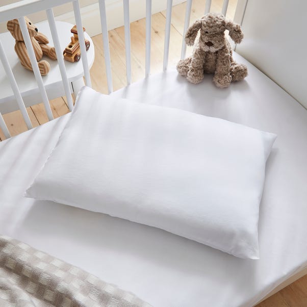 Fogarty Little Sleepers Perfectly Washable Cot Bed Pillow White undefined