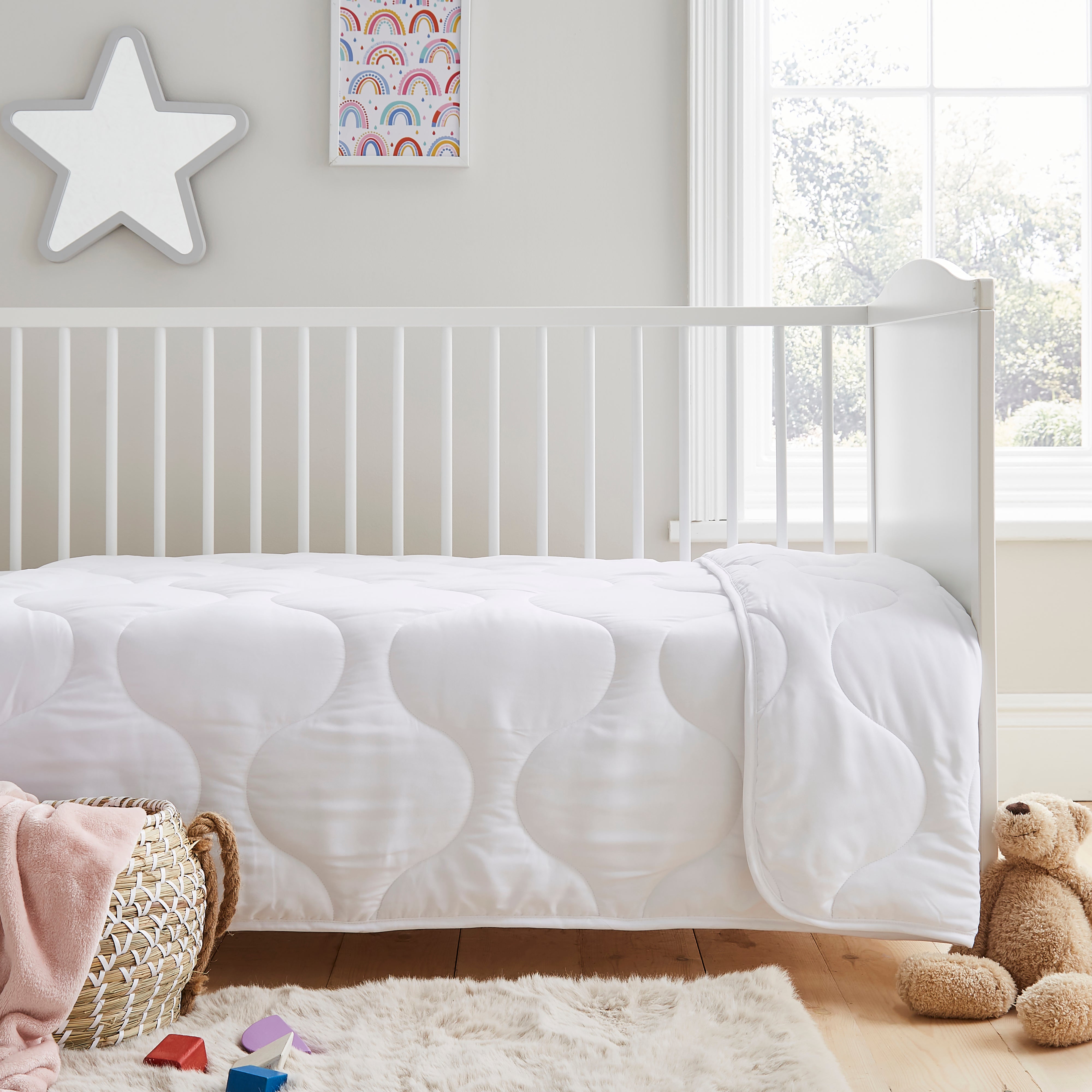 Fogarty Little Sleepers Perfectly Washable 4 Tog Summer Cot Bed Duvet
