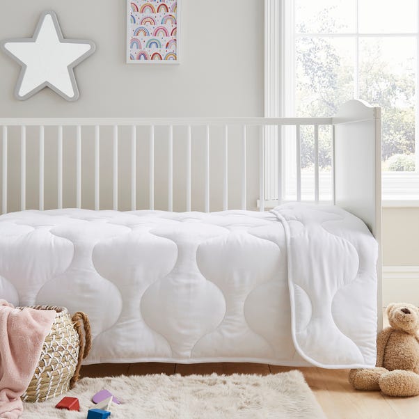 Fogarty Little Sleepers Perfectly Washable 7 Tog Cot Bed Duvet White