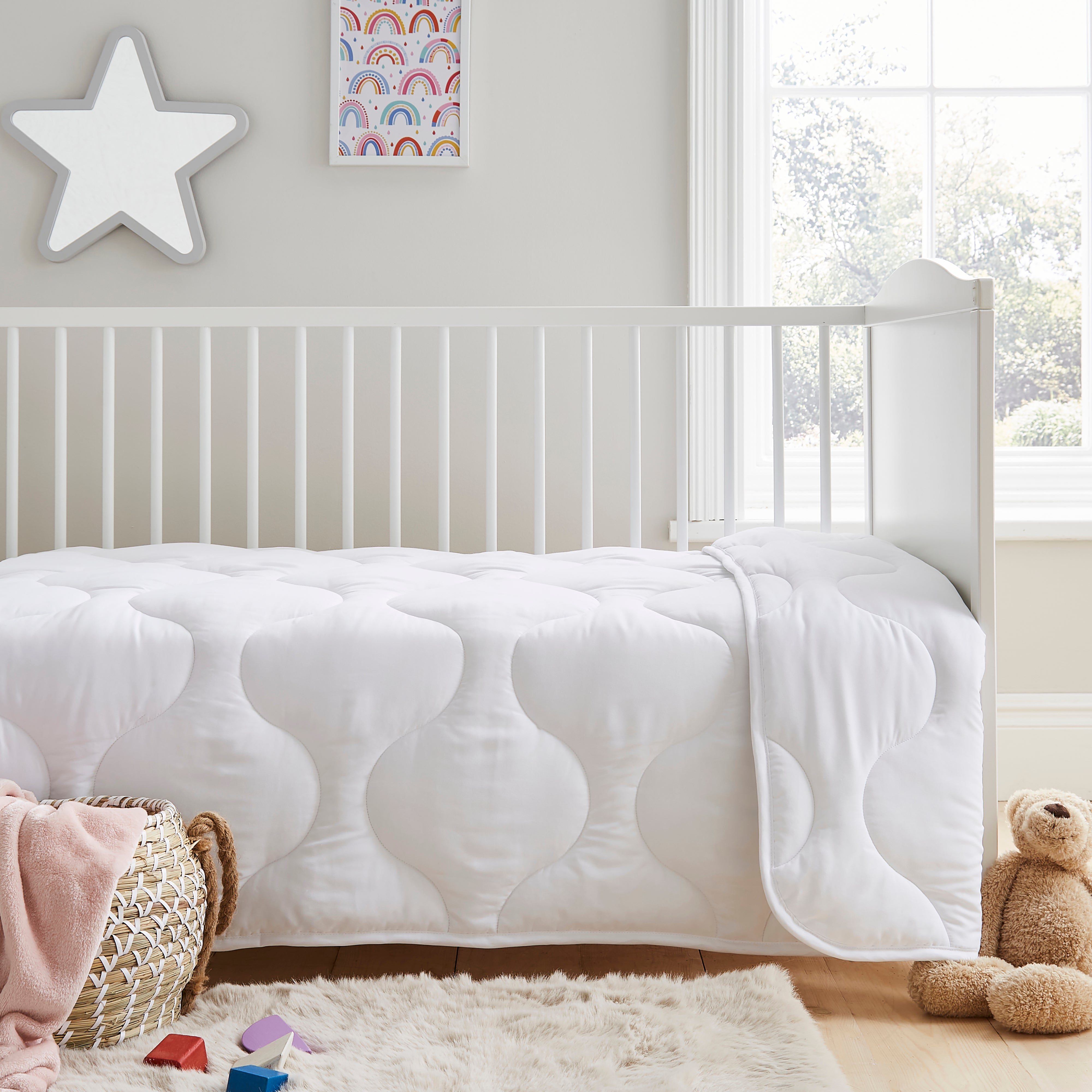 Fogarty Little Sleepers Perfectly Washable 7 Tog Spring/Summer Cot Bed Duvet