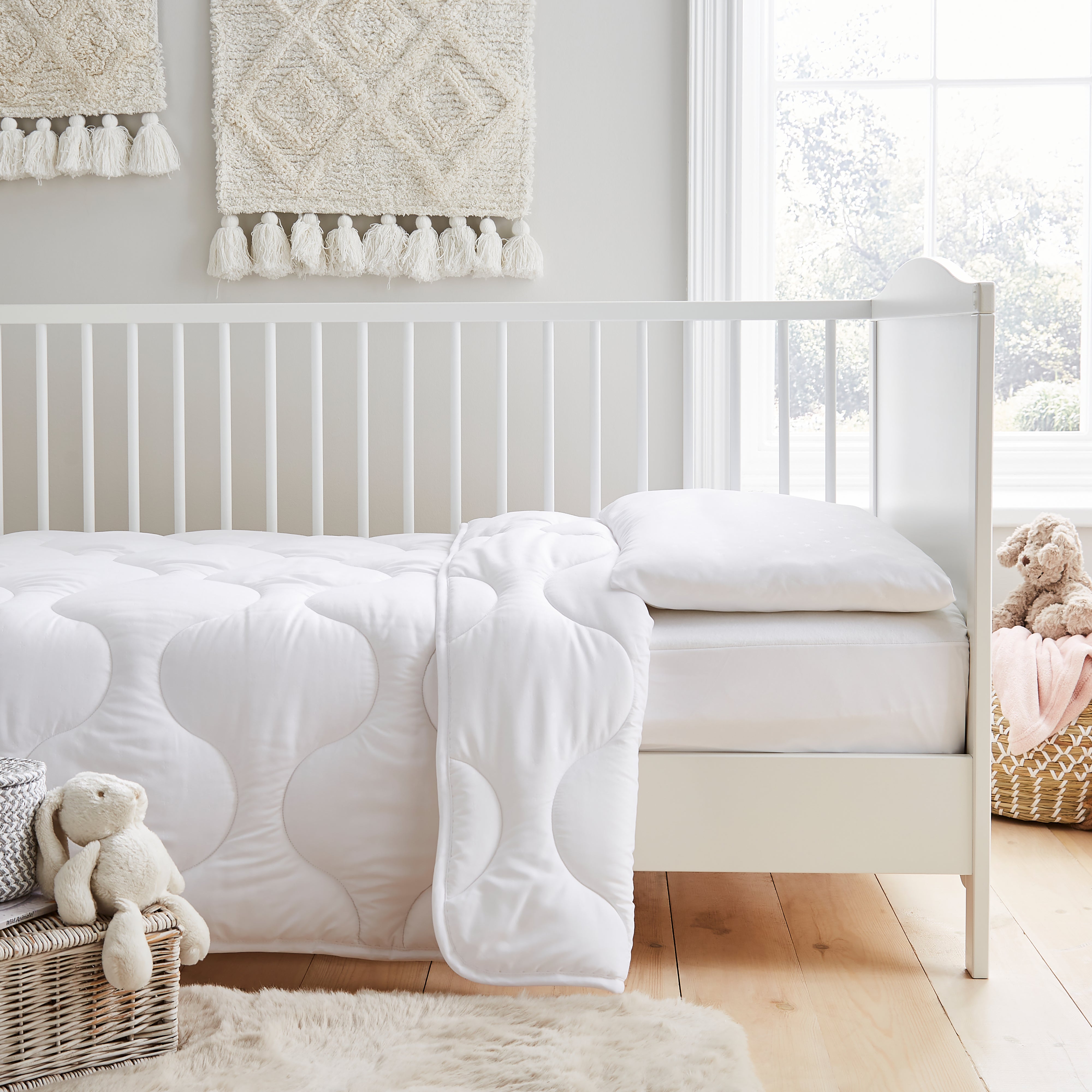 Fogarty Little Sleepers Soft Touch 7 Tog Spring/Summer Cot Bed Duvet & Pillow Set