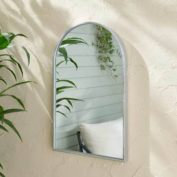 Churchgate Arched Indoor Outdoor Wall Mirror image 1 of 5