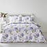 Wild Hydrangea Lilac Duvet Cover and Pillowcase Set Lilac undefined